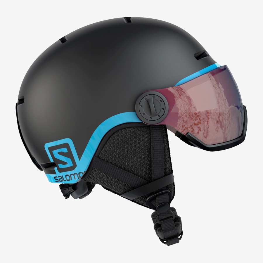 Grom Visor Helmet Kid's Black