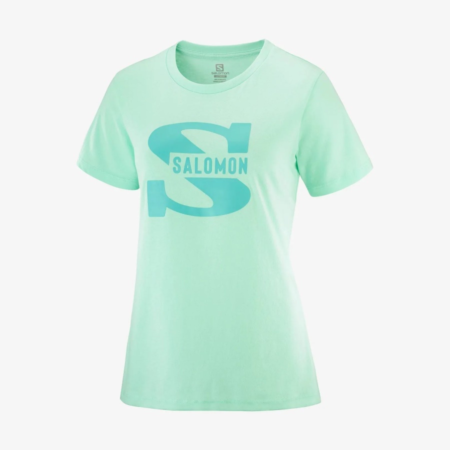 OUTLIFE BIG LOGO TEE WOMEN'S BEACH GLASS