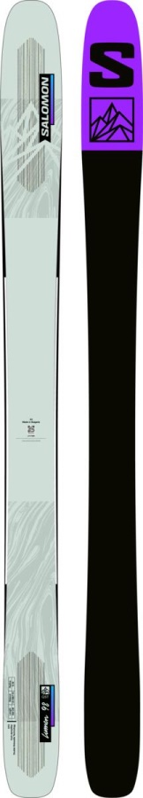 QST LUMEN 98 SKI - D2X White Moss Dusk Purple Black