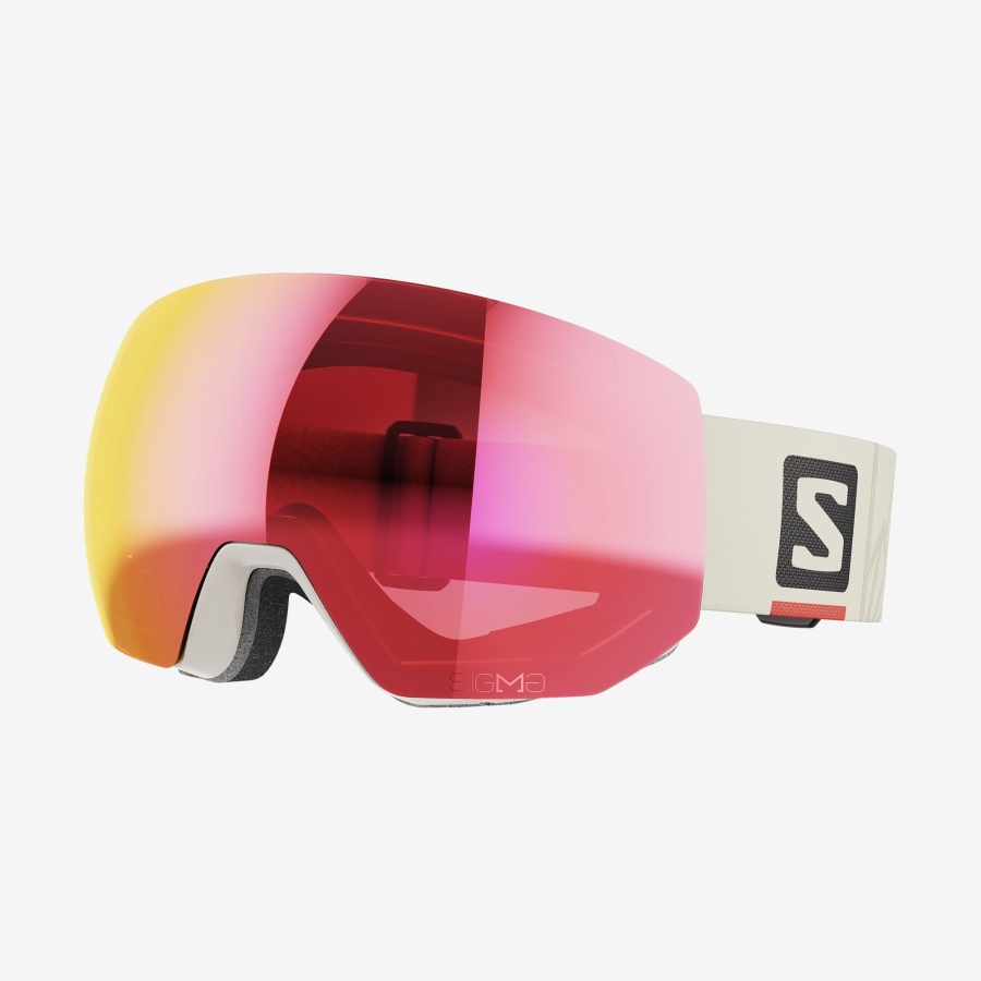 RADIUM PRO SIGMA GOGGLES Roasted Cashew Poppy Red