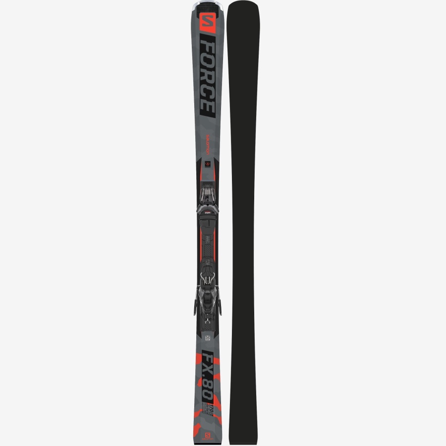 S FORCE Fx.80 + M11 GW L80 SKI Black Neon Coral Castlerock