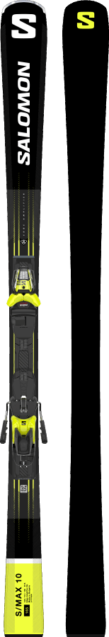 S MAX 10 + M12 GW F80 SKI D2X Black Acid Green White