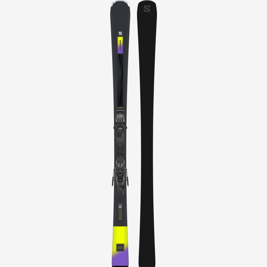 S MAX N°10 XT + M10 GW L80 SKI Black Acid Green Dusk Purple