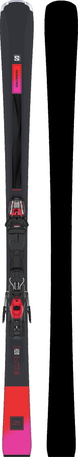 S MAX N°6 XT + M10 GW L80 SKI - D2X Black Red Sugar Plum