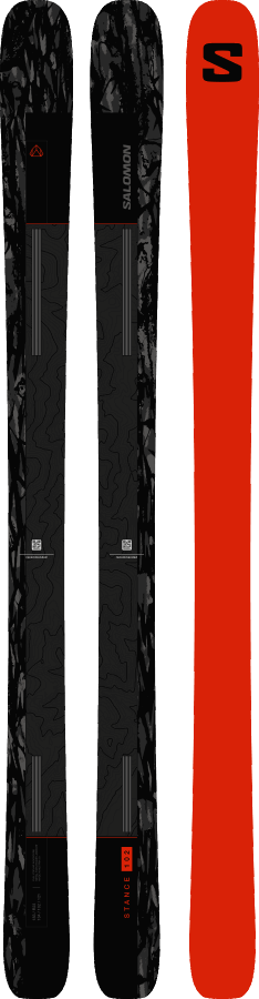 STANCE 102 SKI - D2X Black Red