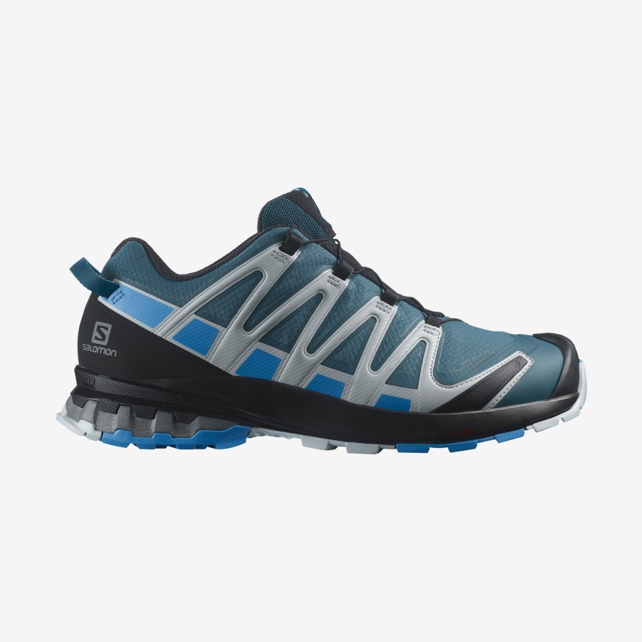 XA Pro 3D V8 GORE-TEX Shoe Men's Legion Blue Blithe Pearl Blue