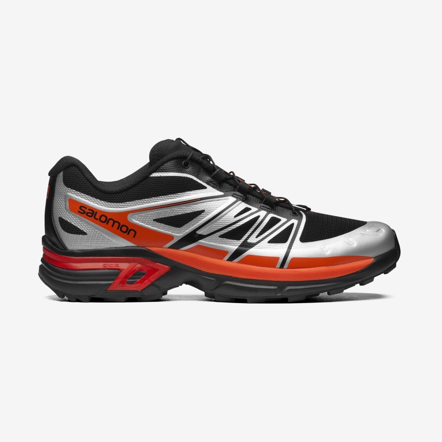 XT-WINGS 2 Black Silver Vibrant Orange